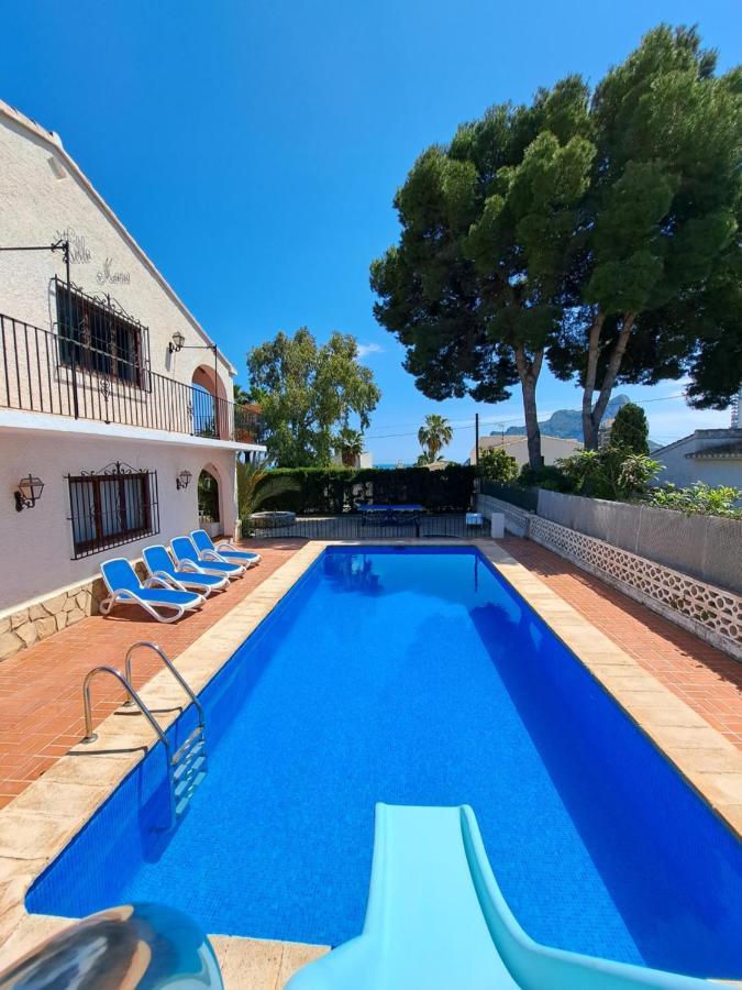Villa Maria Apartamento 150 M Del Mar Piscina Privada Parking Calpe Exterior foto